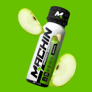 Machin Energy Shot – Green Apple Flavor 50ml (12 pcs)